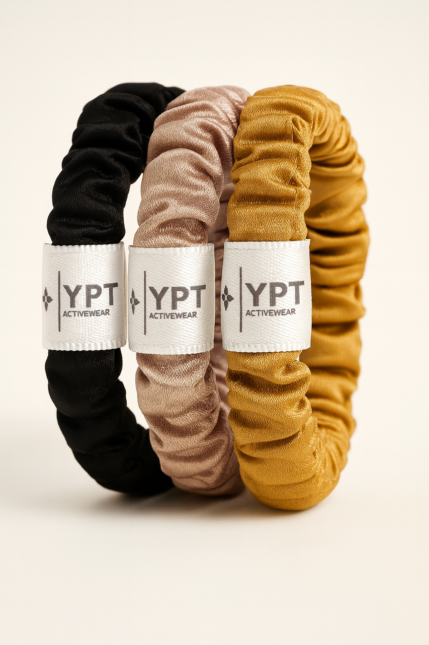 Motion Silk Set (scrunchies)  3/pack