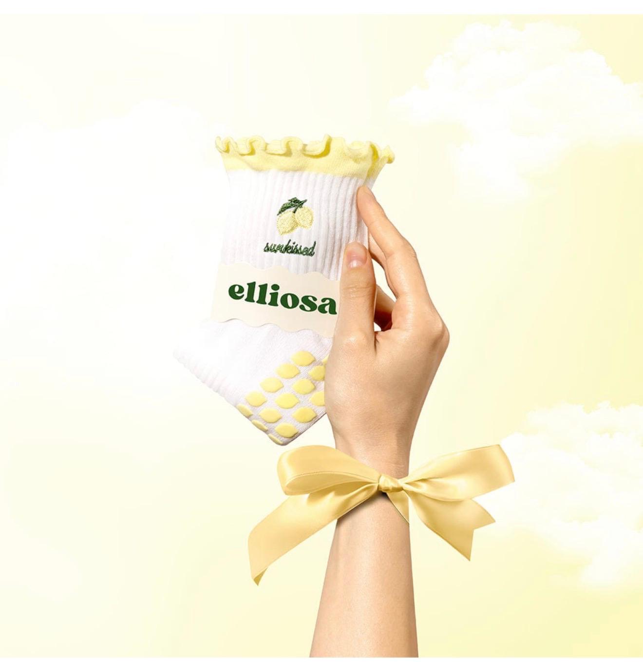 Elliosa Grip Socks-Sunkissed