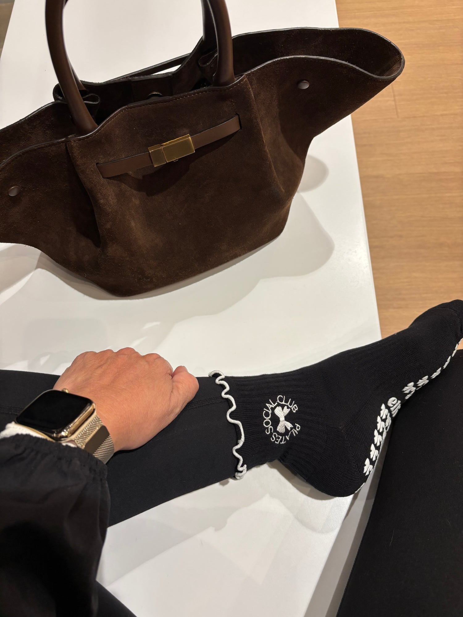 Elliosa Grip Socks-Pilates Social Club