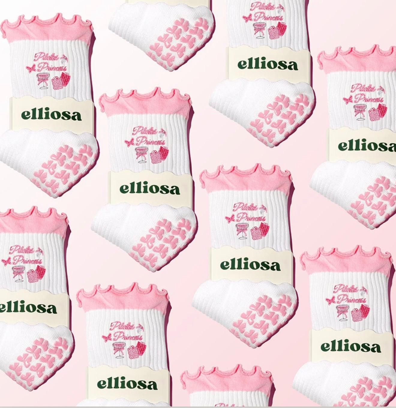 Elliosa Grip Socks-Pilates Princess