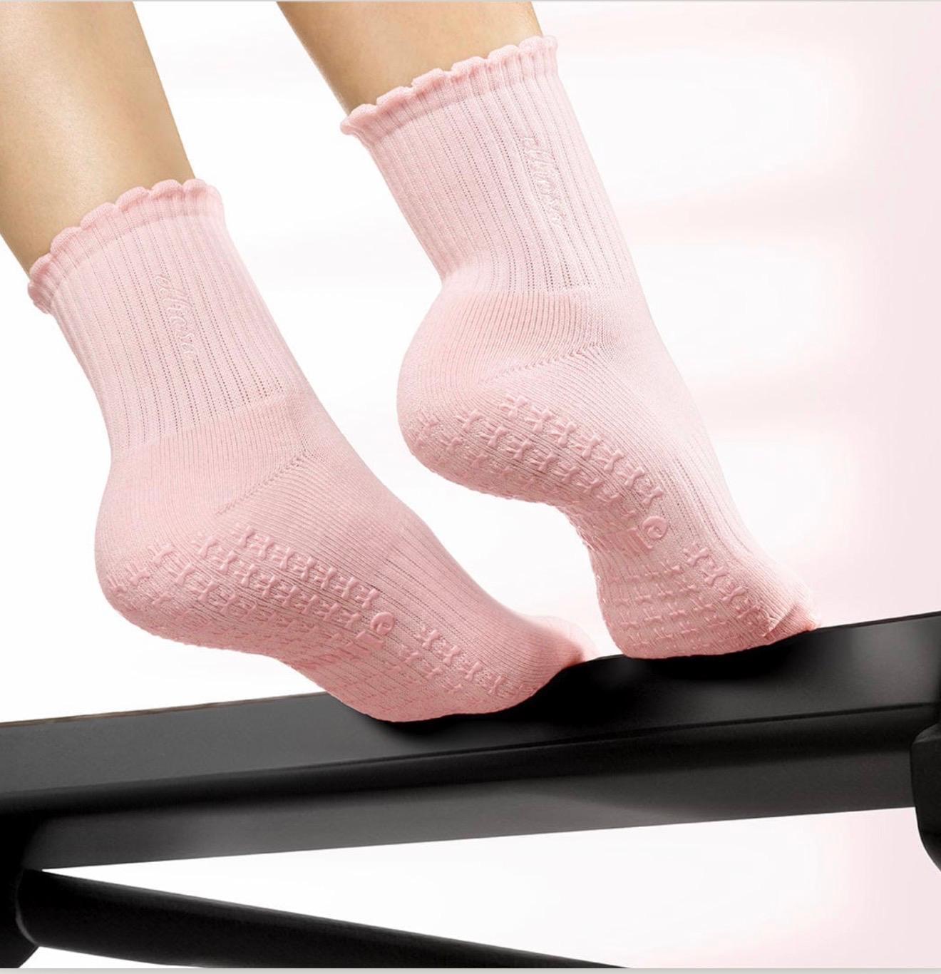 Elliosa Grip Socks Basic- Soft Pink